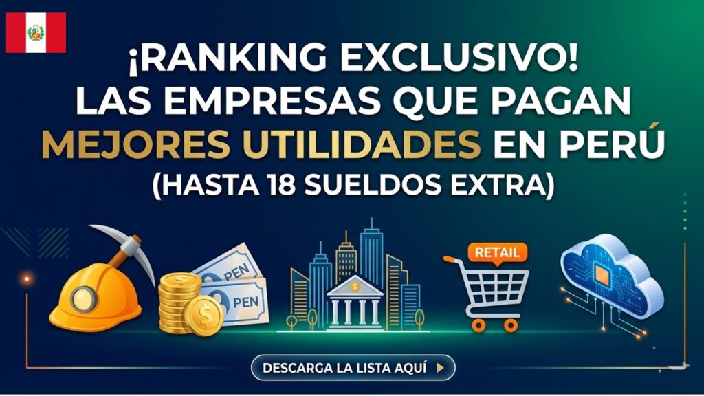 Utilidades Perú 2026